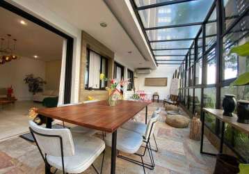 Casa com 3 dormitórios à venda, 600 m² por r$ 3.700.000,00 - ilha porchat - são vicente/sp