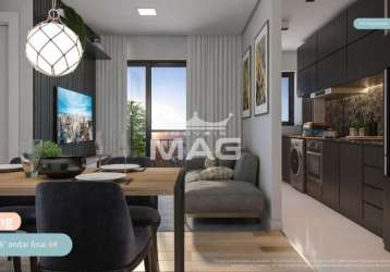 Apartamento com 1 quarto à venda na rua edmundo alberto mercer, 425, tingui, curitiba por r$ 273.900