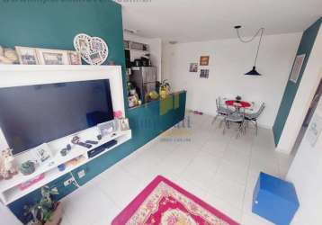 Apartamento com 2 quartos à venda no loteamento villa branca, jacareí , 50 m2 por r$ 280.000