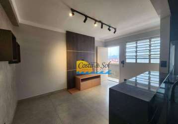 Apartamento com 2 quartos à venda, 58 m² por r$ 581.940 - pompéia - santos/sp