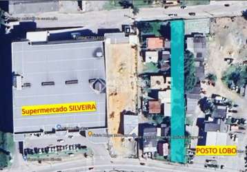 Terreno comercial à venda na prefeito joão orestes de araújo, 100, centro, garopaba, 1320 m2 por r$ 3.710.000