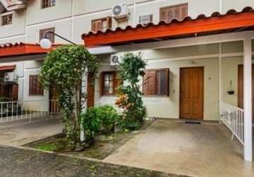 Casa em condomínio fechado com 3 quartos à venda na avenida otto niemeyer, 0, tristeza, porto alegre, 94 m2 por r$ 360.000