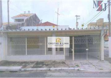 Casa com 3 dormitórios à venda, 240 m² por r$ 430.000,00 - jardim maria augusta - taubaté/sp