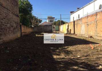 Terreno à venda, 400 m² por r$ 430.000 - vila antônio augusto luiz - caçapava/sp