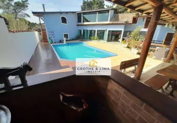 Chácara com 3 dormitórios, 1 suíte à venda, 735 m² - jardim santa maria - são josé dos campos/sp