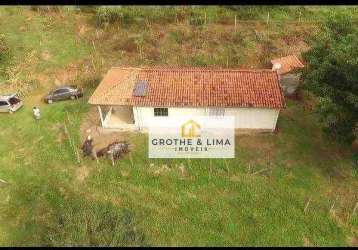 Fazenda com 3 dormitórios à venda, 822800 m² por r$ 2.750.000,00 - zona rural - caçapava/sp
