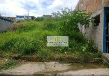 Terreno à venda, 182 m² por r$ 85.000,00 - jardim alvorada - jacareí/sp