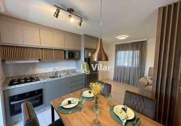 Apartamento com 2 dormitórios à venda, 53 m² por r$ 340.000,00 - maria antonieta - pinhais/pr