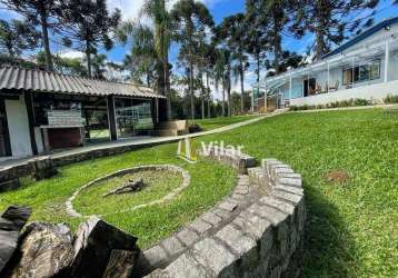 Chácara com 2 dormitórios à venda, 29786 m² por r$ 1.100.000,00 - vila santa maria - piraquara/pr