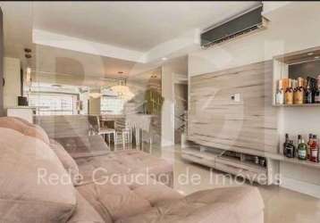 Apartamento com 2 quartos à venda na avenida luiz manoel gonzaga, três figueiras, porto alegre, 86 m2 por r$ 1.240.000