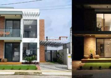 Casa em condomínio fechado com 2 quartos à venda na rua ana pernigotti, 1061, bolaxa, rio grande, 270 m2 por r$ 1.400.000