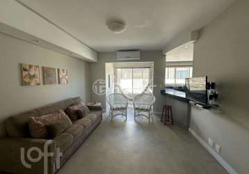 Apartamento com 2 quartos à venda na avenida dos búzios, 61, jurerê internacional, florianópolis, 77 m2 por r$ 1.100.000