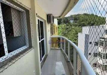 Apartamento à venda, 84 m² por r$ 685.000,00 - santa rosa - niterói/rj