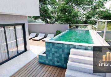 Apartamento garden com 2 quartos à venda por r$ 676.000 - vila bancária - campo largo/pr