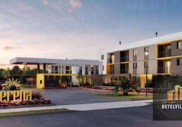 Apartamento Garden com 2 quartos à venda por R$ 247.379 - Boqueirão - Araucária/PR