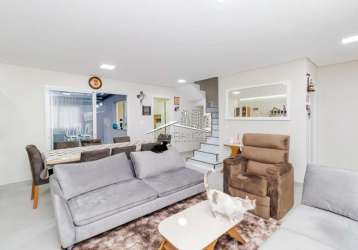 Casa em condomínio fechado com 3 quartos à venda na rua marumby, campo comprido, curitiba, 144 m2 por r$ 1.100.000