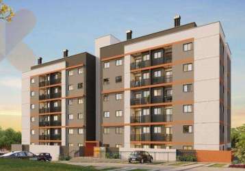Apartamento com 2 dormitórios à venda, 52 m² por r$ 319.801,00 - cidade industrial - curitiba/pr