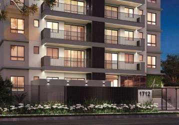 Apartamento garden com 2 dormitórios à venda, 52 m² por r$ 765.700,00 - juvevê - curitiba/pr