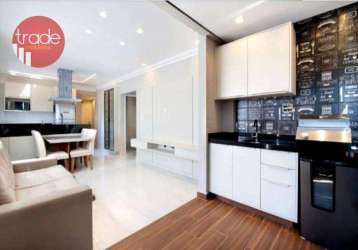 Apartamento com 2 dormitórios à venda, 78 m² por r$ 399.000,00 - jardim paulista - ribeirão preto/sp