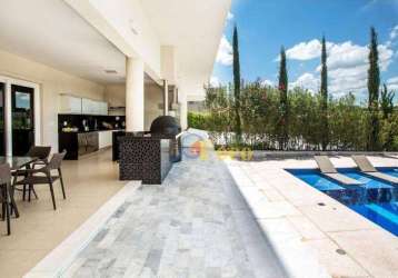 Casa com 4 dormitórios à venda, 800 m² por r$ 5.900.000,00 - condominio residencial villagio paradiso - itatiba/sp