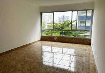 Apartamento com 3 dormitórios à venda, 102 m² por r$ 702.000,00 - ponta da praia - santos/sp