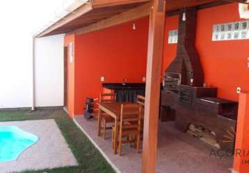 Casa com 2 dormitórios à venda, 100 m² - campeche - florianópolis/sc