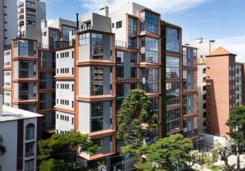 Apartamento com 3 quartos à venda na rua quintino bocaiúva, 154, cabral, curitiba por r$ 2.890.000