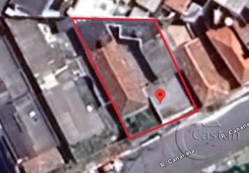 Terreno à venda na rua cananéia, --, vila prudente, são paulo, 267 m2 por r$ 1.700.000
