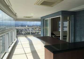 Apartamento com 4 quartos para alugar na rua general rondon, 40, aparecida, santos, 255 m2 por r$ 30.000