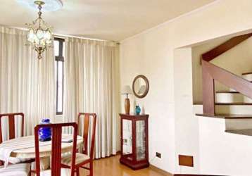 Cobertura com 3 quartos à venda na avenida coronel joaquim montenegro, 111, aparecida, santos, 184 m2 por r$ 1.380.000