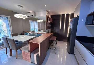 Apartamento com 2 quartos à venda na rua doutor egydio martins, 170, ponta da praia, santos, 77 m2 por r$ 955.000