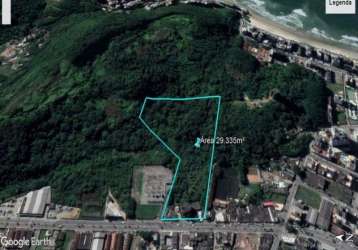 Guarujá - astúrias - terreno 29.335,61m² com projeto aprovado residencial