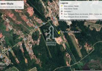 Terreno à venda na estrada delegado bruno de almeida, 5969, campo de santana, curitiba por r$ 8.000.000