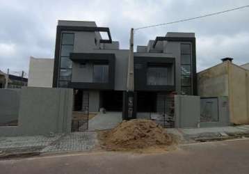 Casa com 3 quartos à venda na rua antônio pannek, s/n, costeira, araucária, 141 m2 por r$ 790.000