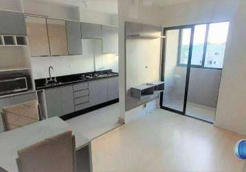 Apartamento com 2 dormitórios para alugar, 48 m² por r$ 1.787/mês - braga - são josé dos pinhais/pr
