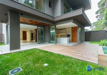 Casa com 4 dormitórios à venda, 307 m² por r$ 3.890.000,00 - santa felicidade - curitiba/pr