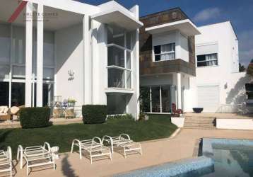Casa com 5 dormitórios à venda, 1200 m² por r$ 8.490.000,00 - residencial morada dos lagos - barueri/sp