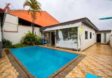 Imóvel com duas casas e piscina, à venda, 224 m² por r$ 900.000 - parque novo oratório - santo andré/sp