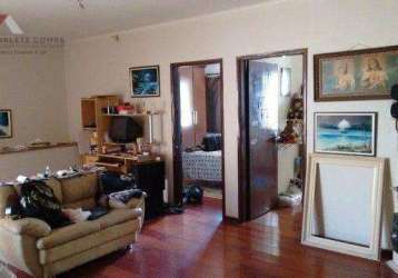 Sobrado com 3 dormitórios à venda, 189 m² por r$ 610.000,00 - vila valparaíso - santo andré/sp
