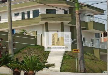 Casa com 4 dormitórios, 450 m² - venda por r$ 4.250.000,00 ou aluguel por r$ 17.850,00/mês - condomínio residencial jaguary - são josé dos campos/sp