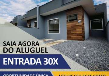 Casa à venda no bairro corticeira - guaramirim/sc