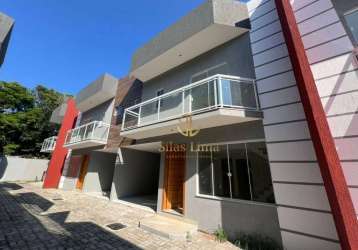 Casa com 3 dormitórios à venda, 126 m² por r$ 360.000,00 - extensão do bosque - rio das ostras/rj