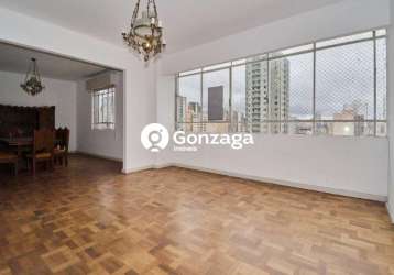 Apartamento com 3 quartos à venda na avenida marechal floriano peixoto, 420, centro, curitiba, 142 m2 por r$ 430.000