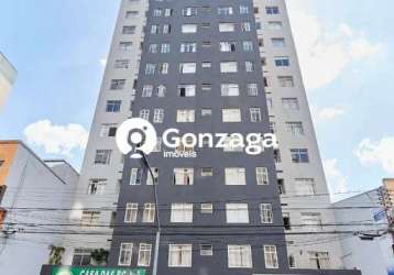 Apartamento com 1 quarto para alugar na rua mariano torres, 916, centro, curitiba, 32 m2 por r$ 1.400