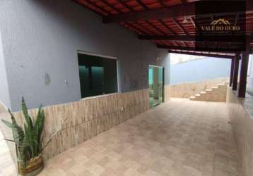 Casa à venda, 80 m² por r$ 245.000,00 - santa cecília - esmeraldas/mg