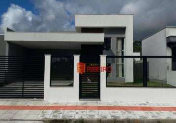 Casa com 2 dormitórios à venda, 104 m² por r$ 690.000,00 - lagoa da serra - araranguá/sc