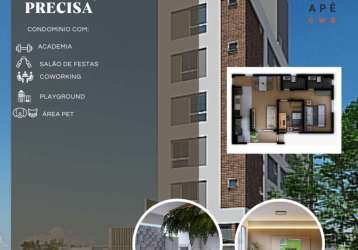 Apartamento com 2 quartos à venda na rua josé gildo beleski, bacacheri, curitiba, 48 m2 por r$ 390.954