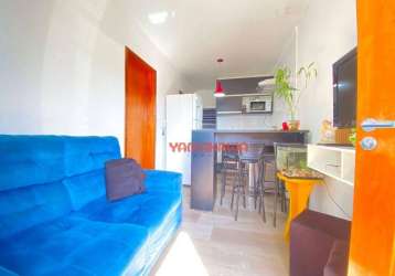 Apartamento com 2 dormitórios para alugar, 36 m² por r$ 1.900,00/mês - vila ré - são paulo/sp