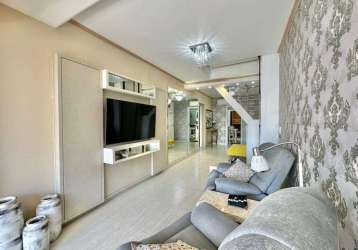 Duplex de 2 dorm à venda no bairro zona nova com 173 m² de área privativa - 3 vagas de garagem