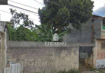 Terreno 10x50 com casa de 2 dormitórios à venda por r$ 590.000 - vila carmosina - são paulo/sp